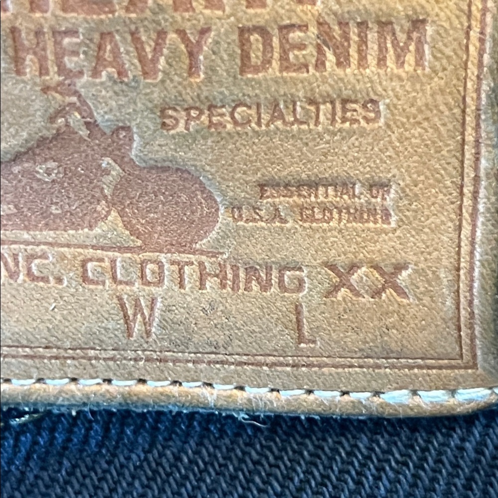 Iron Heart 634s-B 21oz Overdyed Jean Straight Leg - Picture 8 of 15